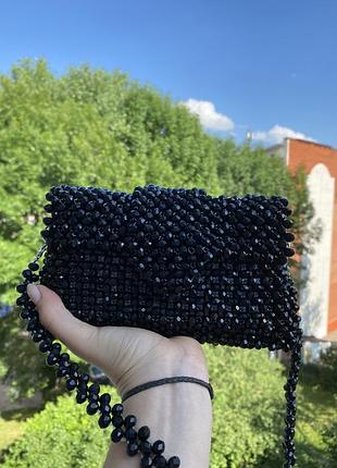 Сумка из массивного бисера