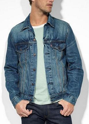 Легендарная джинсовая куртка levis батал