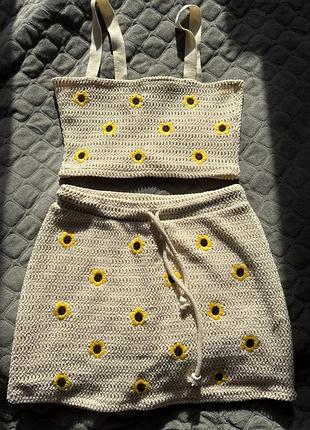 Летний костюм zara