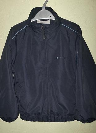 Детская синяя ветровка champion куртка