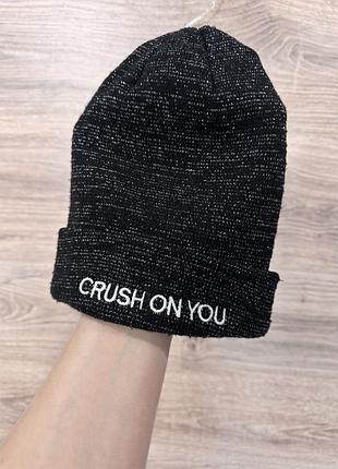 Шапка весенняя на девочку 4-5-6