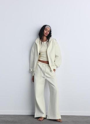 Трендовий оверсайз костюм, штани палацо zara