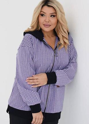 Женский бомбер с капюшоном.жіночий бомбер