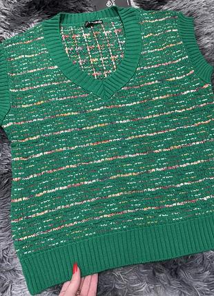 Жилет вʼязаний 😍 3