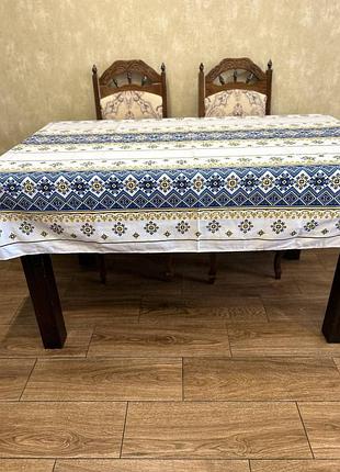 🖍льняна скатертина🌿
 (рогожка)