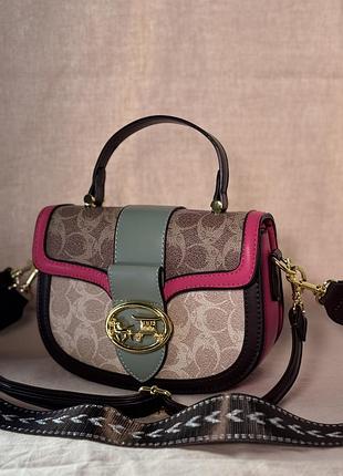 Сумка через плечо кросс боди coach