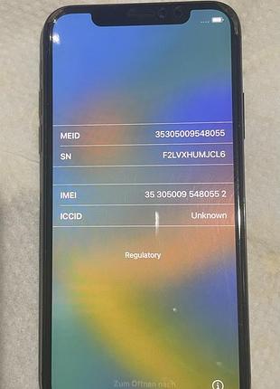 Телефон iphone x