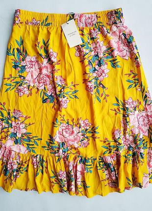 Юбка миди jacqueline de yong/100% viscose