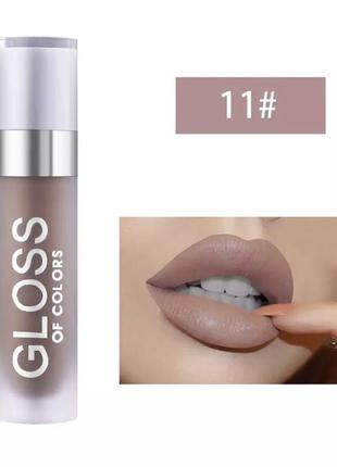 Матовый блеск для губ