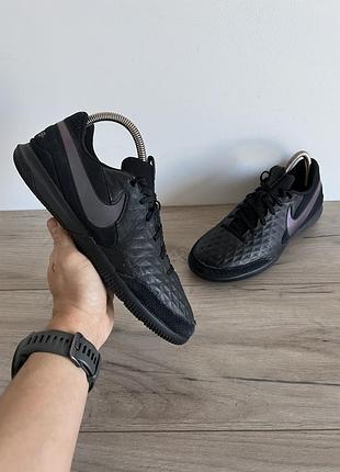 Nike timempo футзалки бампы кожаные оригинал