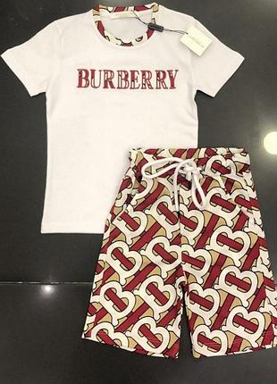 Костюм летний на мальчика шорты и футболка