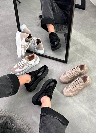 Натуральные кожаные замш кроссовки кеды 36-40. есть цвета