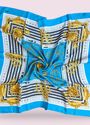 Шелковый платок erre profuomo x codello silk/хустина/платок из шелка5 фото