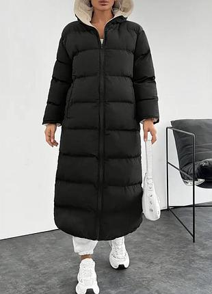 Длинное пальто