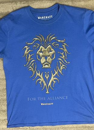 Футболка мужская warcraft alliance оригинал