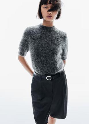 Топ из мохера и шерсти h&m размер xs