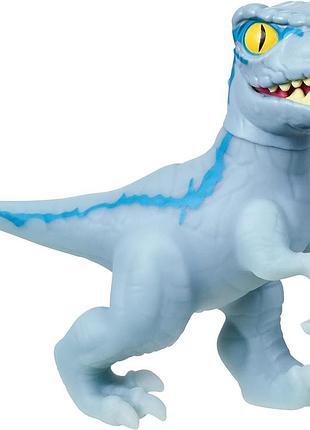 Goo jit zu стретч-антистресс сквиш велоцираптор блю 41303 jurassic world velociraptor blue