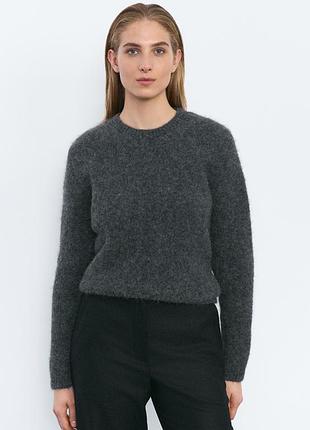 Кашемировый джемпер свитер massimo dutti