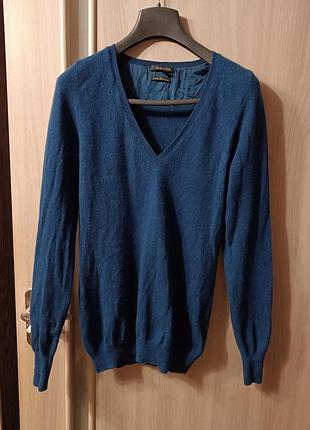 Легкий кашемировый пуловер свитерик massimo dutti
