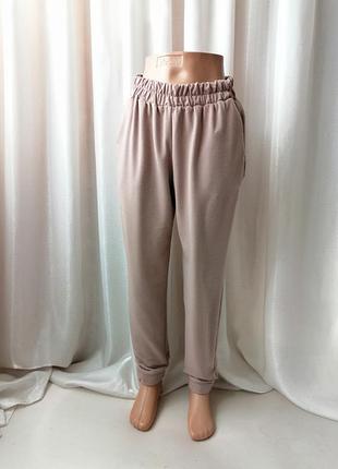 Трикотажні штани джоггери для дому чи прогулянок