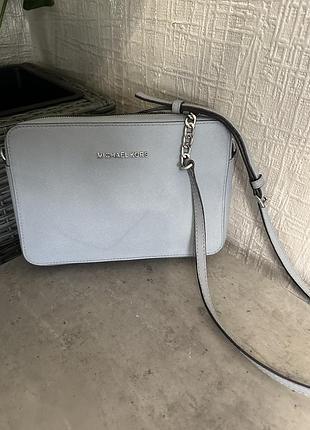 Сумка клатч из натуральной кожи michael kors