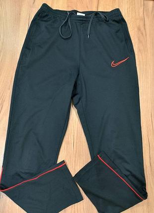 nike black dri-fit спортивные штаны женские