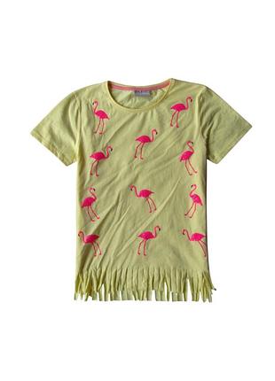 Футболка хлопковая фламинго matalan