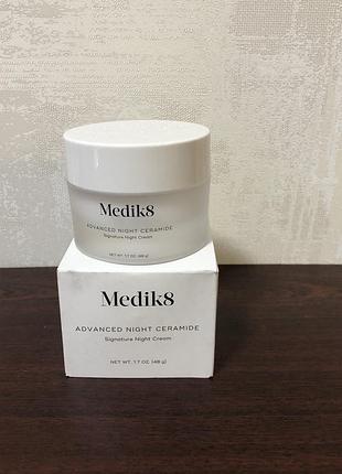 Medik8 advanced night ceramide нічний омоложуючий відновлюючий зволожуючий крем  48g.