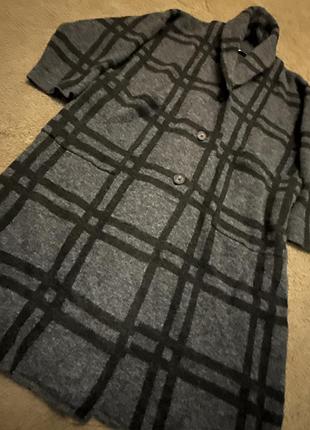 Пальто мохер оверсайз