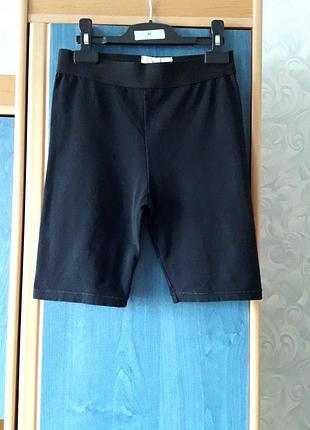 Легинсы, велосипедки с отличным  утягивающим эффектом из эластичного и упругого трикотажа из хлопка и эластана, 40-42-44,  diolla