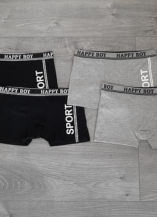 Детские трусики боксёры happy boy sport