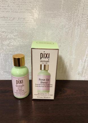 Сироватка на основі рожевого масла pixi rose oil blend