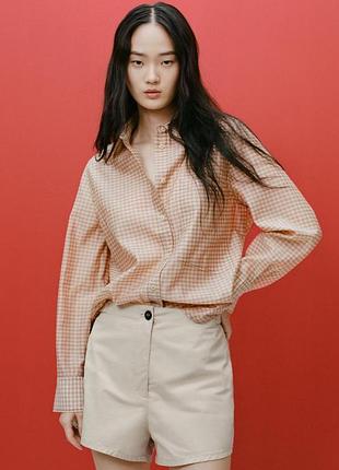 Рубашка сорочка женская шелк  zara