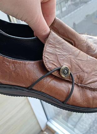 Туфли мокасины кожа rieker 37р кожаные туфли rieker мокасины