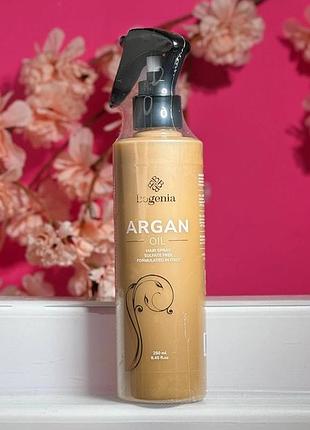 Спрей для волос с маслом арганы bogenia argan oil hair spray