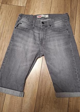 Шорты levis 511 slim fit denim short, размер 16