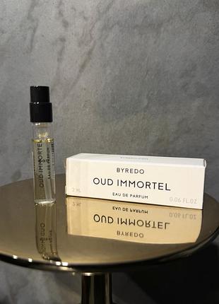 Byredo oud immortel 2 ml пробник оригінал