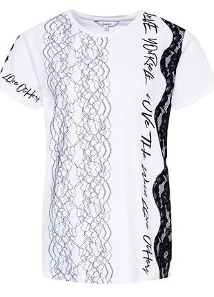Desigual футболка  кружево /0000h/