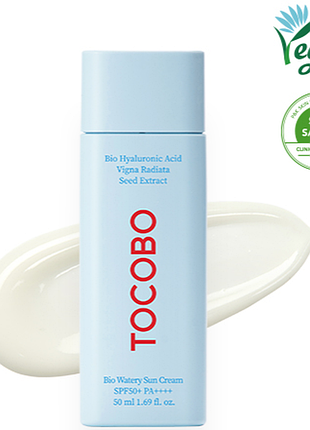 Солнцезащитный крем tocobo bio watery sun cream spf50+ pa++++ 50 ml