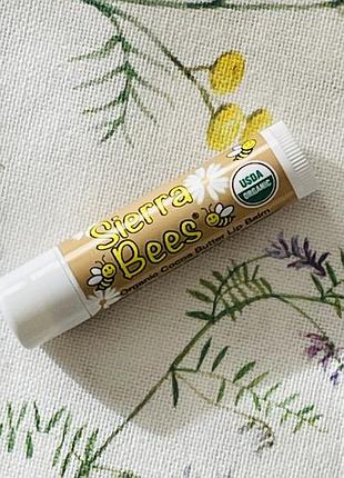 Органический бальзам для губ sierra bees с натуральным составом