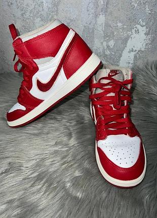 Кеди шкіряні nike air jordan 100% оригінал