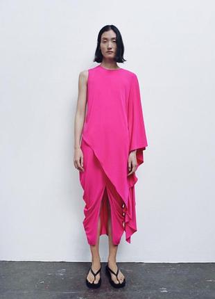 Асиметрична блуза zara