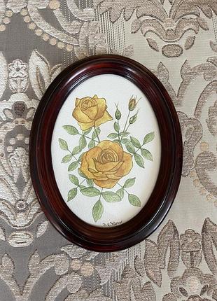 Картина, d.e.turner « garden roses»