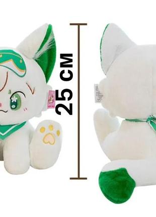 Мягкая игрушка кот венти - геншин импакт - genshin impact - аниме - 25 см