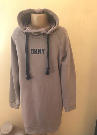 Туника - худи на девочку «dkny» из турции