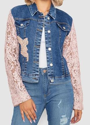 Джинсовая женская куртка xxs(38),s(42)