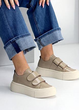 Кеды натуральная кожа подклад кожа