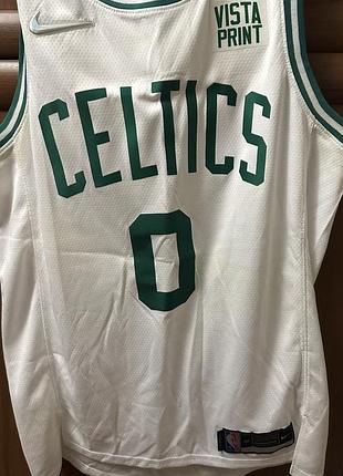 Баскетбольная майка boston celtics jason tatum джерси #0