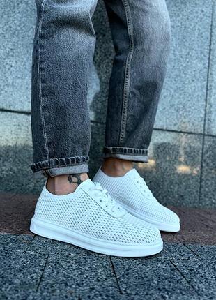 Кеды женские белые