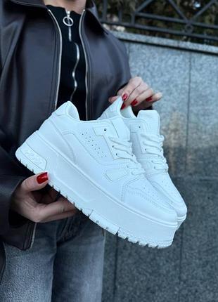 Кеды женские белые